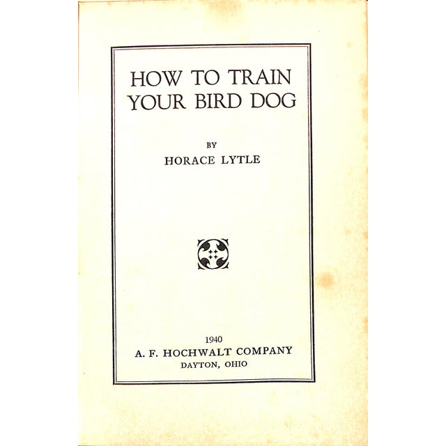 LYTLE, Horace [224] pp. A.F. Hochwalt Company 1940 7 5/8" x 5 3/8" With b/w endpaper illustrations by C.W. Love, ten b/w...