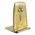 Roycroft Arts & Crafts Hammered Brass Over Copper Bookend, Circa 1920s For Sale