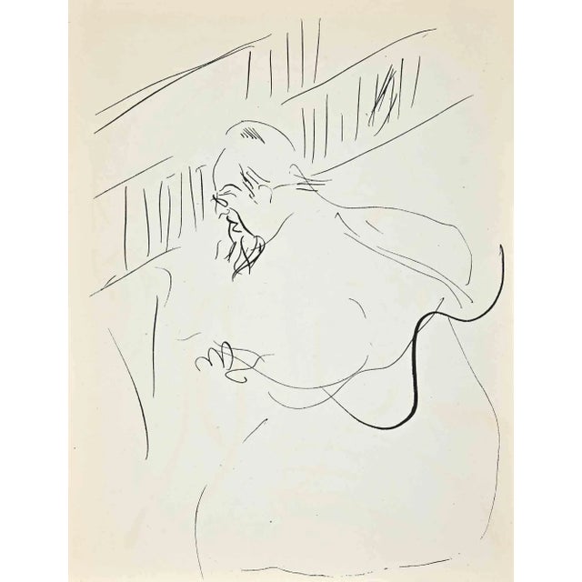 Study for Self-portrait is an original lithograph realized by Raoul Dufy in 1930s. Good conditions. No signature. Raoul...