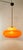 Orange Polycarbonate Pendant Lamp For Sale - Image 5 of 9