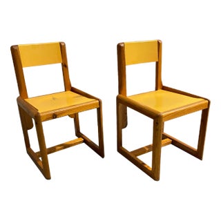 Set of French Chairs by André Sornay, 1950s For Sale