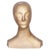 Mid-Century Modern Bust in Patinated Plaster, Czech, 1960s For Sale - Image 9 of 9
