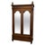 French Arts & Crafts Walnut Double Door Armoire with Mirror, 1890 For Sale - Image 14 of 14
