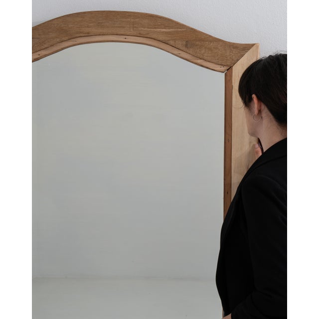 Wood Wooden Mirror For Sale - Image 7 of 8