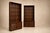 1960s Architectural Brazilian Modern Style Bookcases in Aged Reclaimed Rosewood, Pair For Sale - Image 9 of 17
