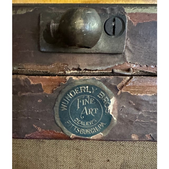 19th Century Hudson River School Style Landscape Oil Painting Attributed to Andrew W. Warren For Sale - Image 18 of 18