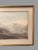 Antique Gilt Framed Colored Lithograph Print Mountain Landscape In good condition showing some typical age-appropriate...