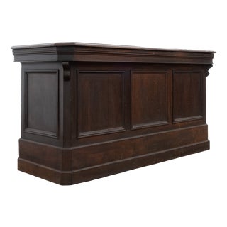 20th Century Oak Bar, France, 1900 For Sale