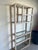 Palm Beach Whitewashed Rattan Etagere For Sale In New York - Image 6 of 18