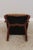Pair French Oak Carved Wing Back Damask Chairs For Sale - Image 18 of 18