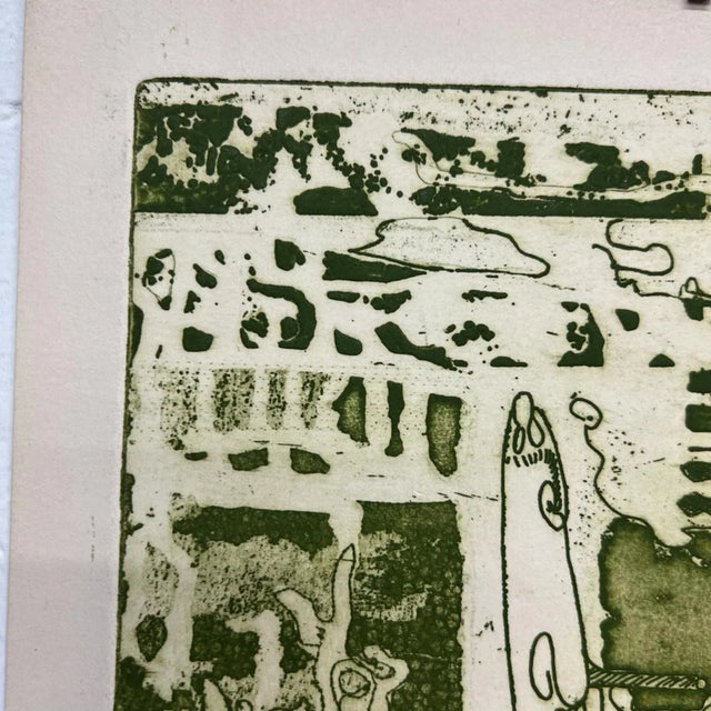 1970s Mamie Troxell Organic Modern Abstract Artwork For Sale In San Diego - Image 6 of 10