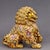 Pair of Vintage Cloisonné Gilt Bronze Guardian Lion Statues With Floral Enamel For Sale - Image 13 of 13