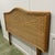 1990s Vintage Brown Wicker Headboard For Sale - Image 5 of 6