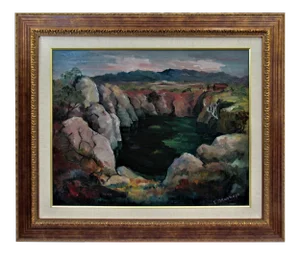 Elmer Stanhope, Landscape, California, Circa 1935