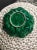 Ceramic Mid 20th Century Secla Green Cabbageware Large Serving Dish For Sale - Image 7 of 9