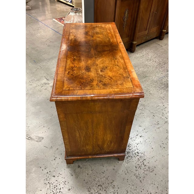 19th Century 19th Century Georgian Crossbanded Walnut Console For Sale - Image 5 of 7