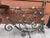 18th Century Pair of 18th Century Italian Painted Wrought Iron Wall Mounted Candle Holders For Sale - Image 5 of 18