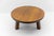 French Round Oak Coffee Table in the style of Pierre Chapo, 1960s For Sale - Image 4 of 11