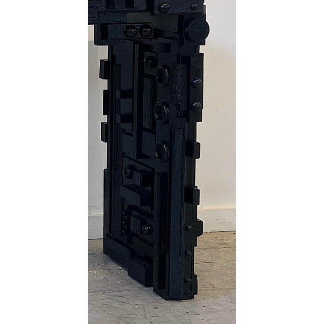 2020s Skyline Console, Sculptural Mixed Media Console Table For Sale - Image 5 of 8