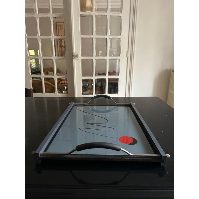 Vintage Board Tray by Axis Edition, Paris, 1980s For Sale - Image 6 of 9