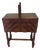 Large Folding Floor Sewing Box, 1960s For Sale