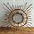 Vintage Rattan Sun Mirror, 1950s For Sale - Image 6 of 8