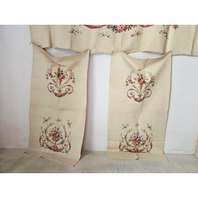 Antique Fabrics for Upholstering, 1890s, Set of 5 For Sale - Image 6 of 18