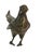Mid-Century Modern Mid 20th Century Brass Chicken Figurines - Set of 2 For Sale - Image 3 of 10