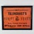 A framed Tillinghast's Purity Yeast antique advertising sign, that was produced on paper. The fiery orange brings a...