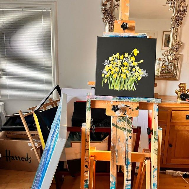 This listing is for a 30 x 30cm acrylic on canvas painting with a certificate of authentication. Nature inspires so many...