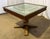 Bespoke 1975 Custom Needlepoint & Oak Pedestal Game Table With Matching Cover For Sale - Image 10 of 15