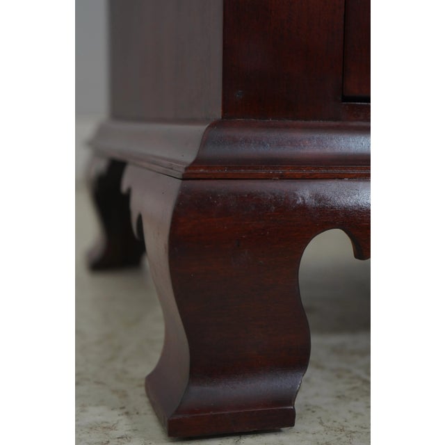 Dr Dimes Primitive Cherry 4 Door Server Buffet For Sale - Image 13 of 18