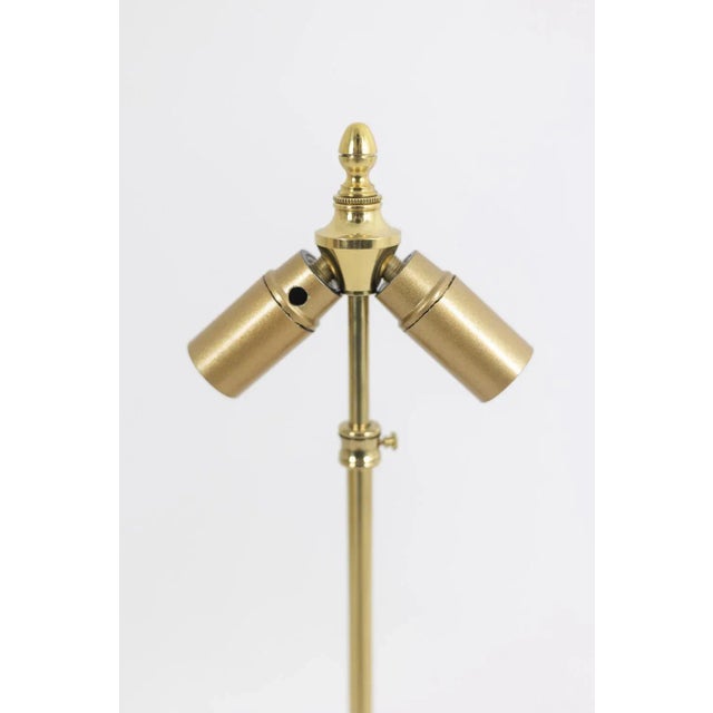 Blue Japanese Porcelain and Gilt Bronze Lamp, 1880s For Sale - Image 8 of 10