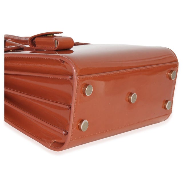 Mild Rose Patent Nano Sac de Jour For Sale In New York - Image 6 of 9