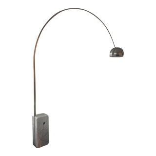 Original Arco Floor Lamp Designed By: Achille and Pier Giacomo Castiglioni for Flos For Sale