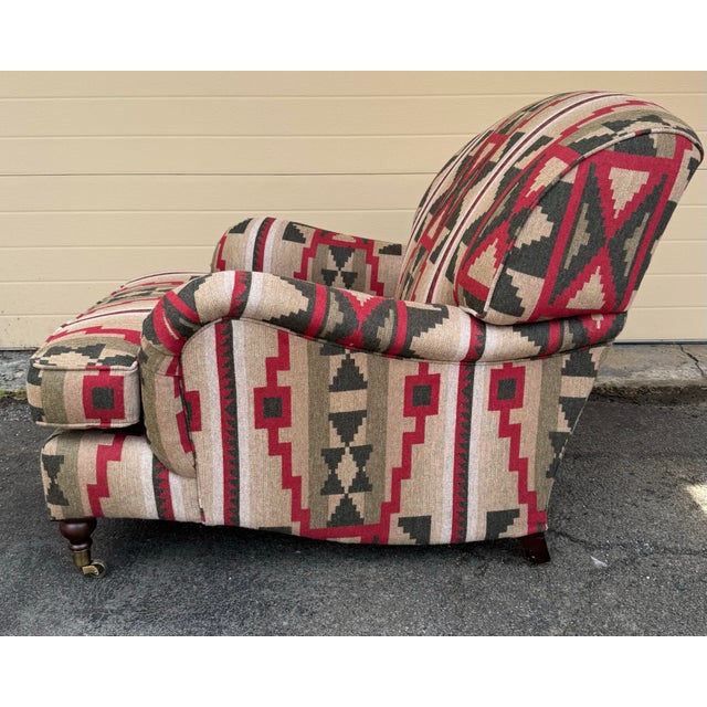 Ralph Lauren Wyland Chair and Ottoman For Sale - Image 10 of 12