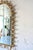 Gold Vintage Hollywood Regency Belgian Gilt Iron Arch Mirror by Deknudt, for LaBarge Mirrors Inc. 1960's For Sale - Image 8 of 11