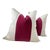 Not Yet Made - Made To Order Designer Pillow Bundle in Thibaut “Corneila” and Custom Fuchsia Velvet Panel - Set of 4 For Sale - Image 5 of 6