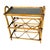 Mid-Century Modern Rattan and Glass Shelf in the style of Rohe Noordwolde, 1950s For Sale - Image 3 of 9