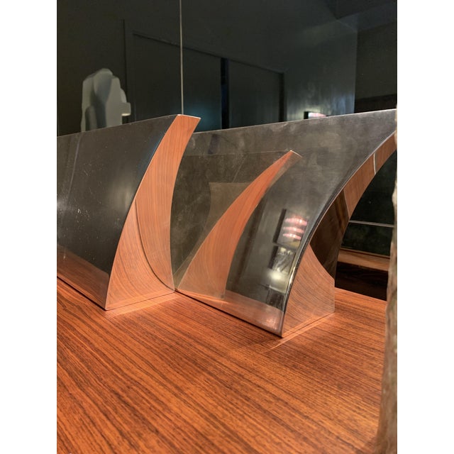 Persepoli Vases in Silver-Plated Metal by Lino Sabattini, 1970s, Set of 2 For Sale - Image 7 of 11