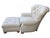 Timeless American Style and Benchmade Craftsmanship of a Writer's Club Chair and Ottoman. For Sale - Image 12 of 12