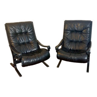 Set of Vintage Siesta Armchairs by Ingmar Relling, 1960 For Sale