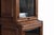 2020s Mission Narrow Barrister Bookcase - Beveled Glass - Micheals Cherry For Sale - Image 5 of 17
