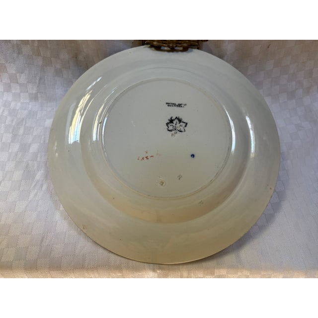 Ceramic Late 19th Century Wedgwood Lustreware Dinner Plate For Sale - Image 7 of 10