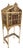 Rare Antique Oscar Bach Gilt Bronze Mailbox Telephone Table For Sale