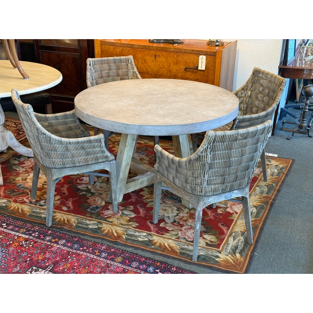 Design Plus Gallery presents the Bordeaux Outdoor Dining Table from Terra. 19th century meets the 21st, and the result is...