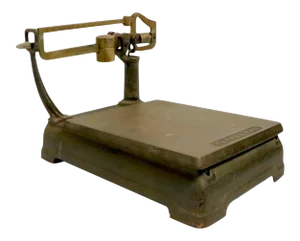 Table Top Cast Iron Balance Scale by Fairbanks