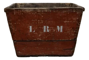 20th Century French Wooden Grape Crate
