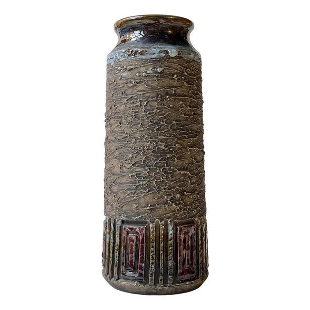 Glazed Ceramic Vase by Marian Zawadzki for Tilgmans, Sweden, 1960s For Sale