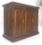 Solid Cherry Raised Panel Doors Liquor Bar Serving Flip Top Cabinet MINT For Sale - Image 10 of 18